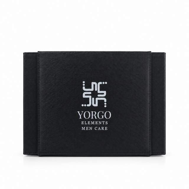 Premium Men's Grooming Gift Box - Luxury Leather Collection