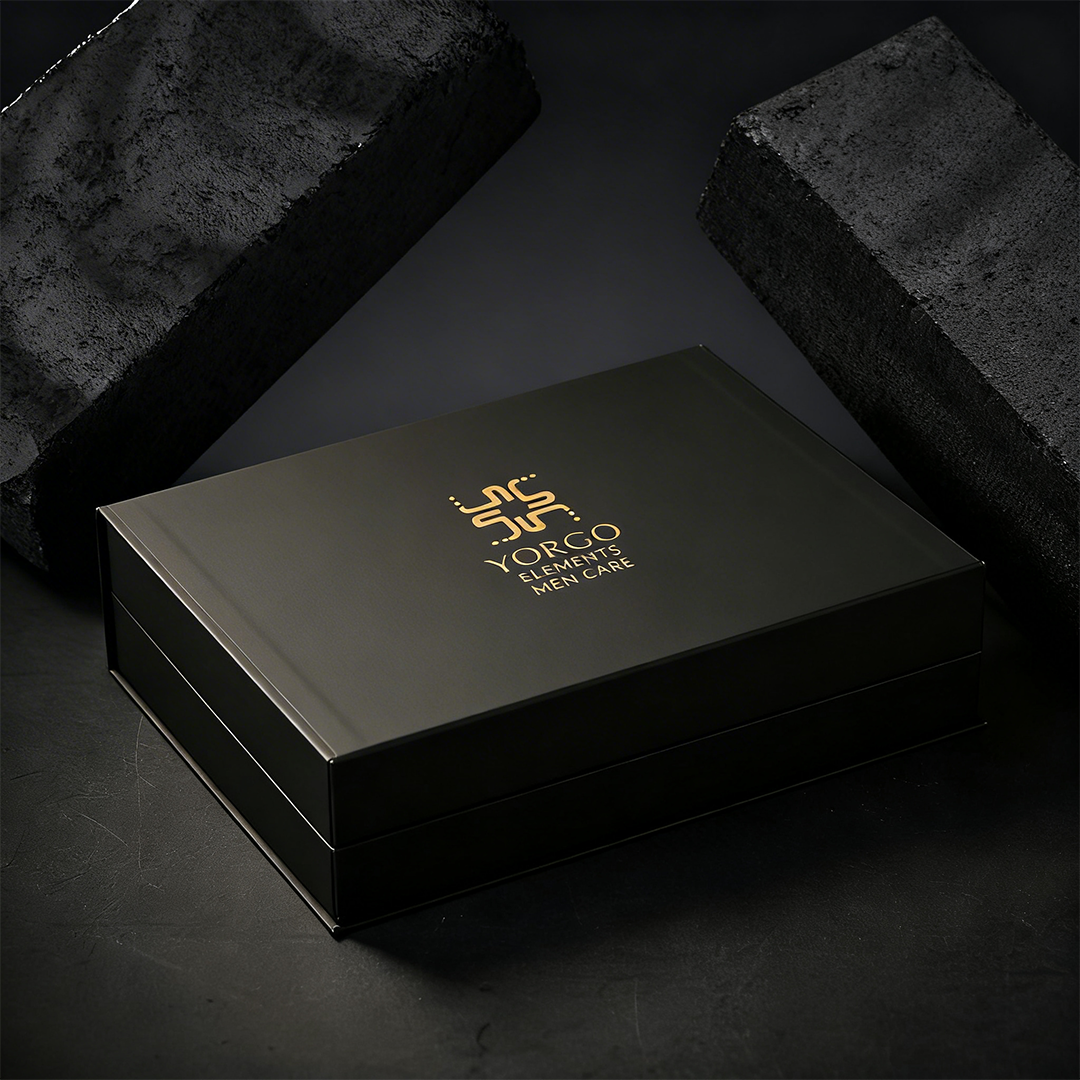 Premium Men's Grooming Gift Box - Luxury Leather Collection