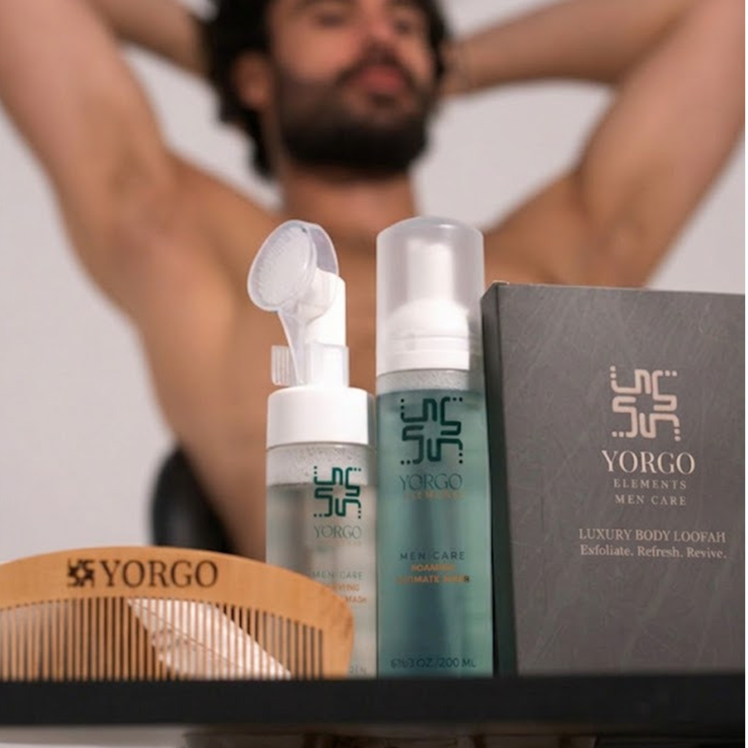 Premium Men's Grooming Gift Box - Luxury Leather Collection