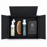 Premium Men's Grooming Gift Box - Luxury Leather Collection