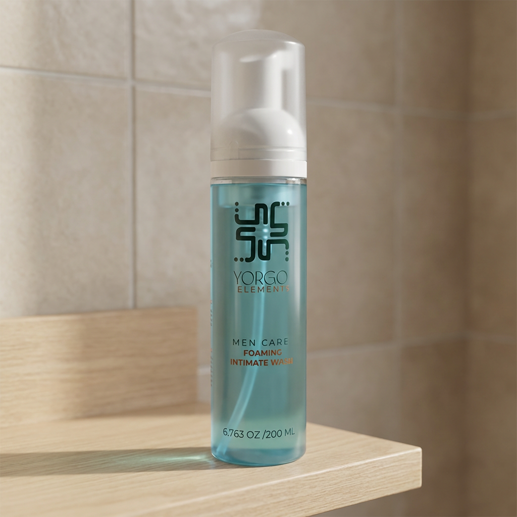 Men's Intimate Wash - Gentle pH-Balanced Hygiene Cleanser | YorgoMenCare