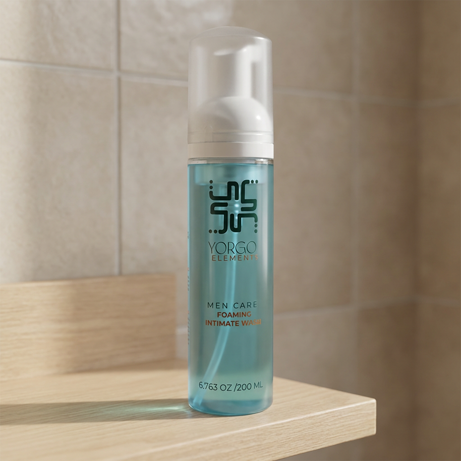 Men's Intimate Wash - Gentle pH-Balanced Hygiene Cleanser | YorgoMenCare